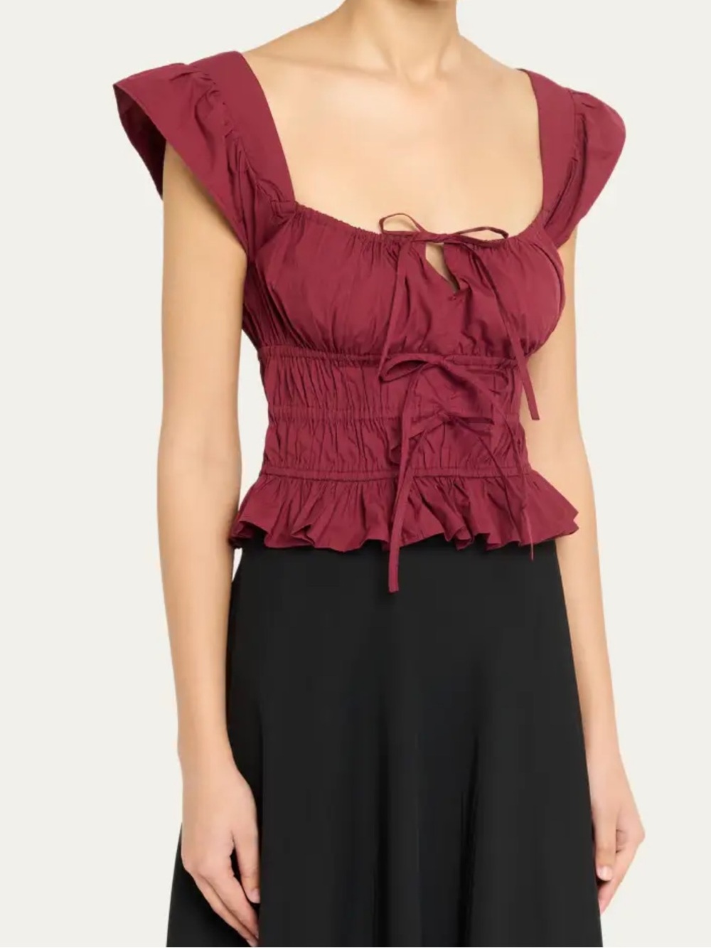 Ciao Lucia - BLACK Katrin Top